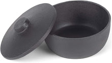 Load image into Gallery viewer, Cast Iron Cauldron Pot With Lid
