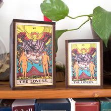 Load image into Gallery viewer, Tarot - 6 - The Lovers Full Color Stash Box