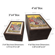 Load image into Gallery viewer, Tarot - 3 - The Empress Full Color Stash Box
