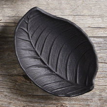 Load image into Gallery viewer, Cast Iron Leaf Bowl
