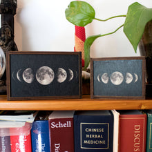 Load image into Gallery viewer, Moon Phases Full Color Tarot Card/Stash Box
