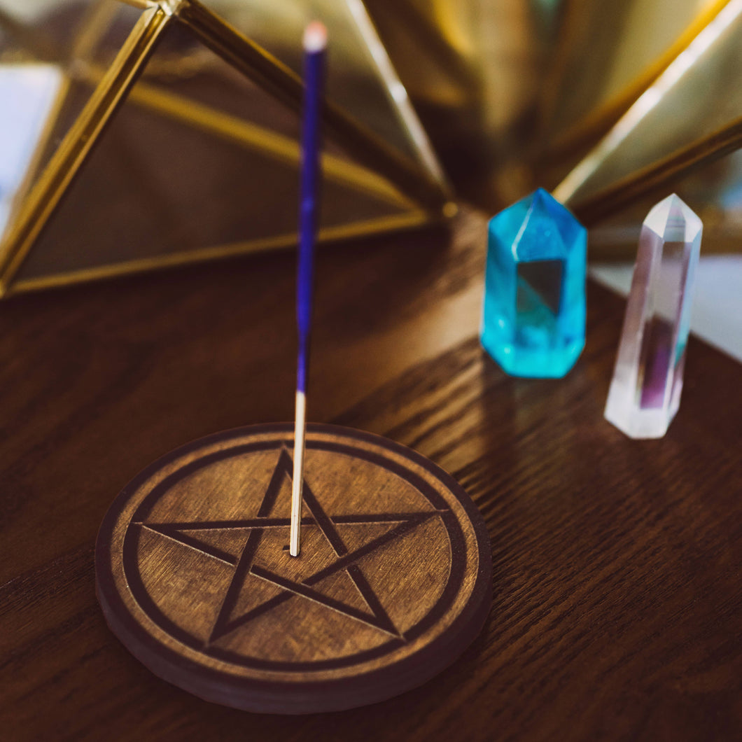 Pentagram Stick Incense Burner